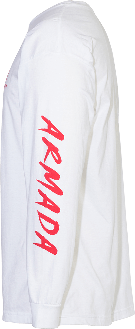 Thrasher L/s Tee - T-shirt (900x1200), Png Download