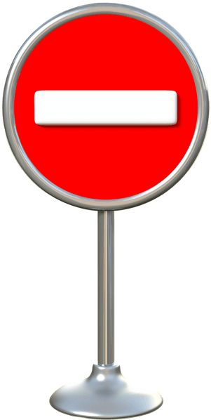 Señal De Prohibido - Señal De Tráfico Png (600x600), Png Download