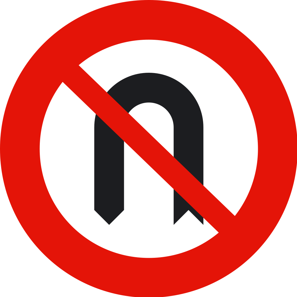 Prohibido Cambio De Sentido - 18 And Above Sign (1000x1000), Png Download