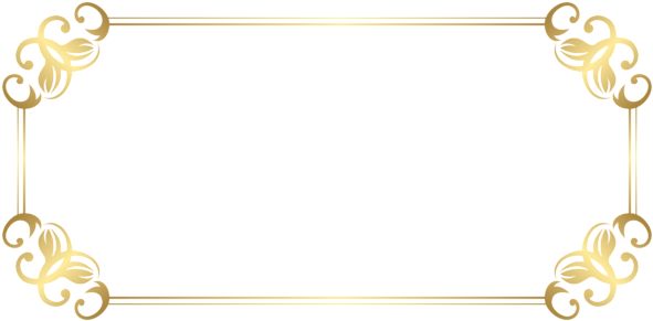 Pattern Background, High Quality Images, Label, Art - Gold Label Border (600x294), Png Download