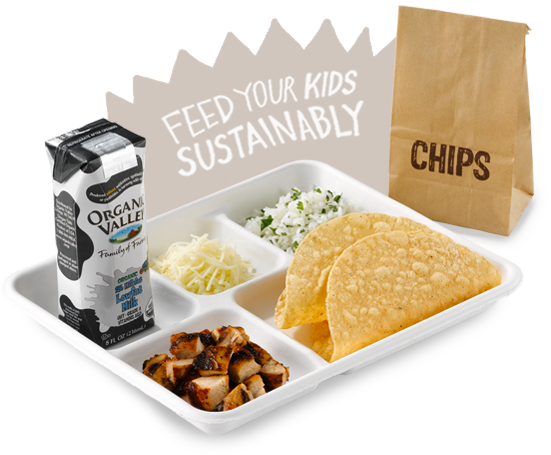 Chipotle Mexican Grill, A Different Fast Food In New - Chipotle Kids Chips (570x454), Png Download