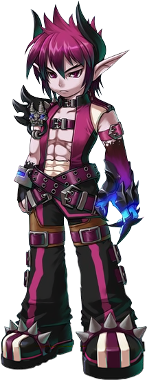 Grand Chase Dio Job - Dio Grand Chase (269x573), Png Download