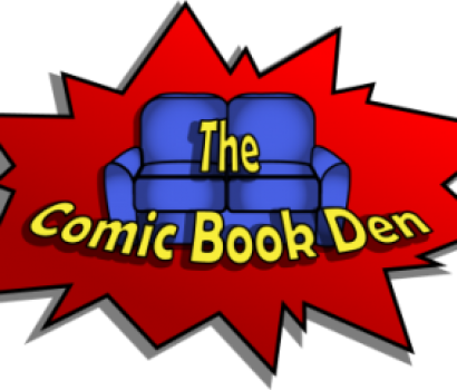 Full Size Is 410 × 350 - The Comic Book Den (410x350), Png Download