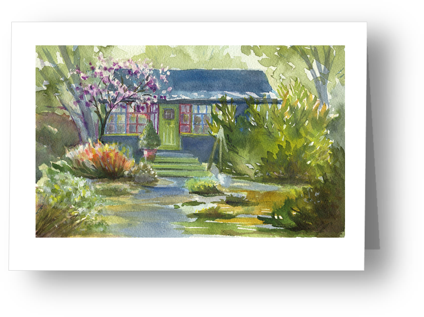 Pause - Watercolor Painting (888x667), Png Download