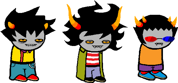 Homestuck Dave Strider Harley - Ed Edd N Eddy Homestuck (600x287), Png Download