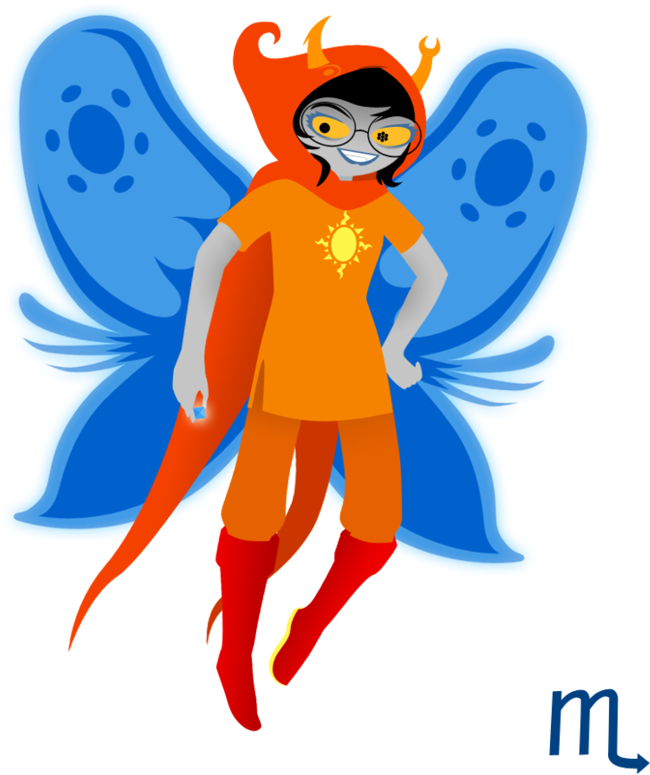 Vriska Transparent God Tier - Vriska And Terezi God Tier (826x967), Png Download