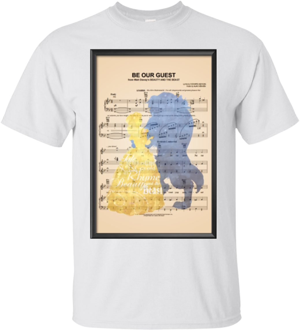 Beauty And A Beast Be Our Guest Hoodies Sweatshirts - Earth (1155x1155), Png Download