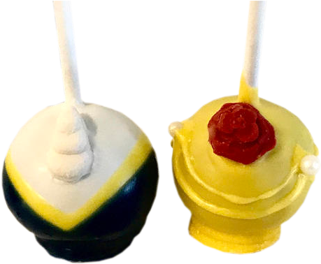 Beauty And The Beast Candyapples (570x427), Png Download