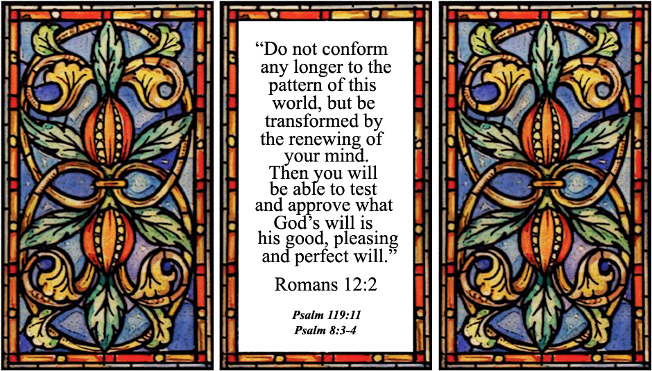 Window And Scriptures Christian Clip Art Review - Stained Glass (948x543), Png Download