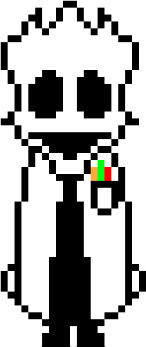 2 Yrs - Gaster Bullet Sprite (260x530), Png Download