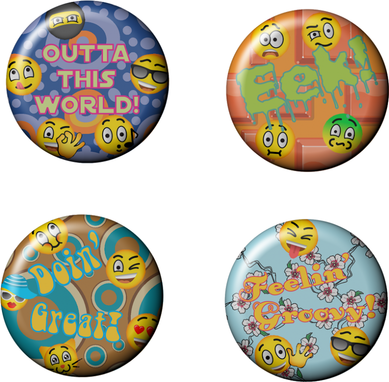 More Views - Emoji Locker Magnets (800x800), Png Download