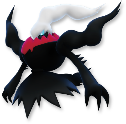 Darkrai By Midnightcharizard On Deviantart Naruto, - Pokepark 2 Wish Palace (538x428), Png Download