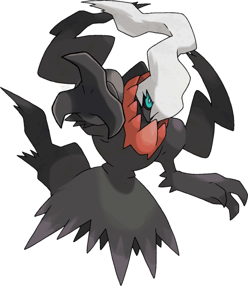 Pokemon Darkrai Is A Fictional Character Of Humans - Pokemon Darkrai (497x574), Png Download