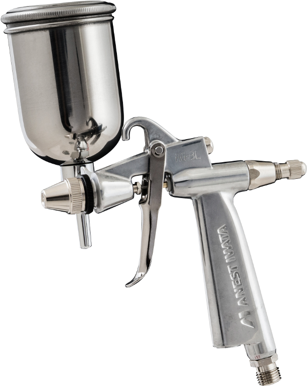 Anest Iwata Rg 3 Spray Gun With Pc 61 Cup - Spray Painting (1000x1000), Png Download