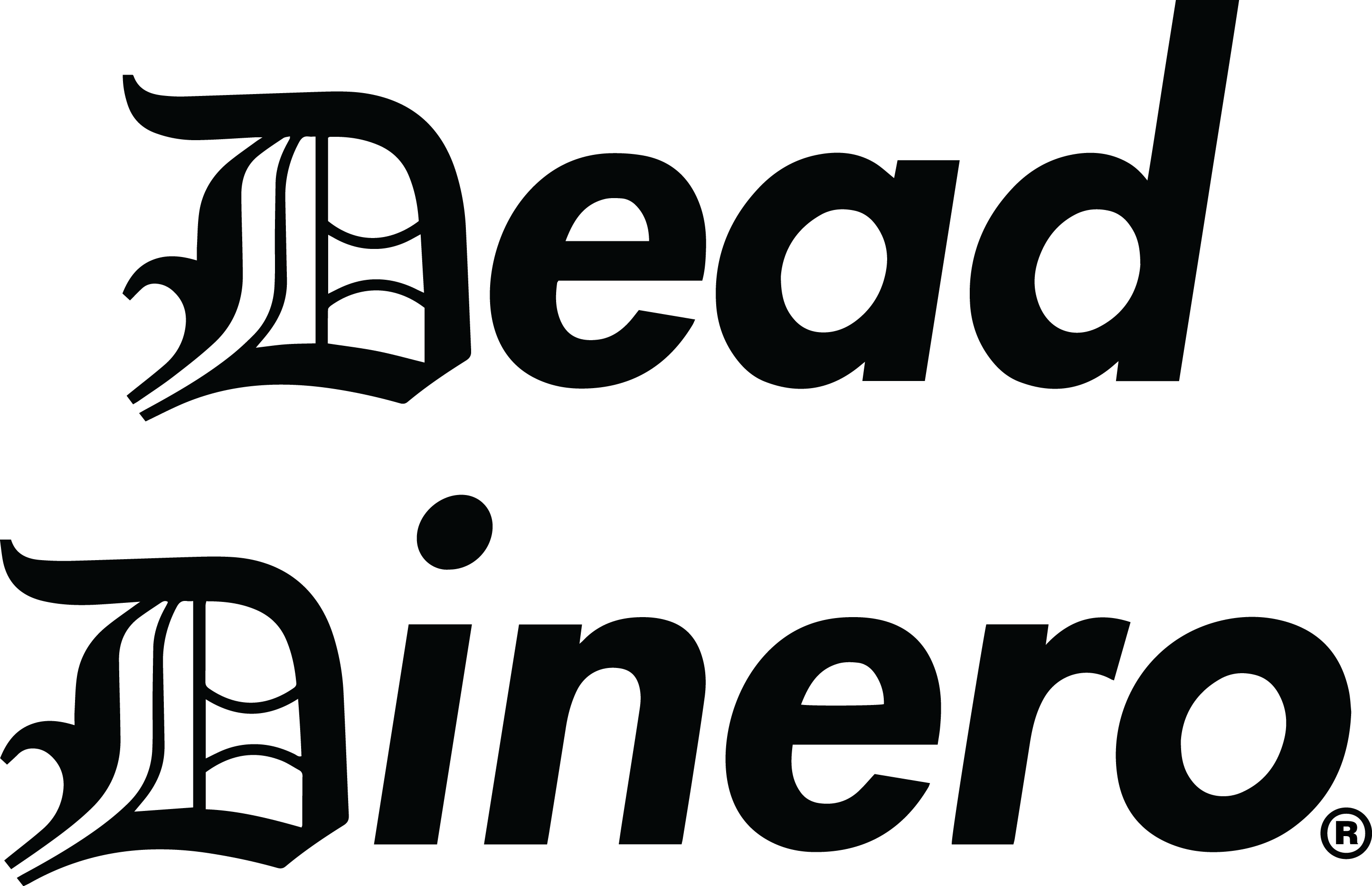 D-oet Gray Banner (2889x1865), Png Download