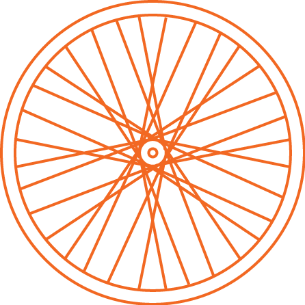 Cycle Training - Tusk Spoke Sleeves Orange Fits Yamaha Ttr 50e 2012-2017 (446x446), Png Download