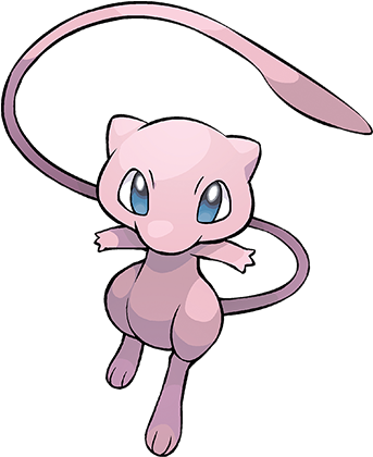 Image - Pokemon Mew (409x434), Png Download