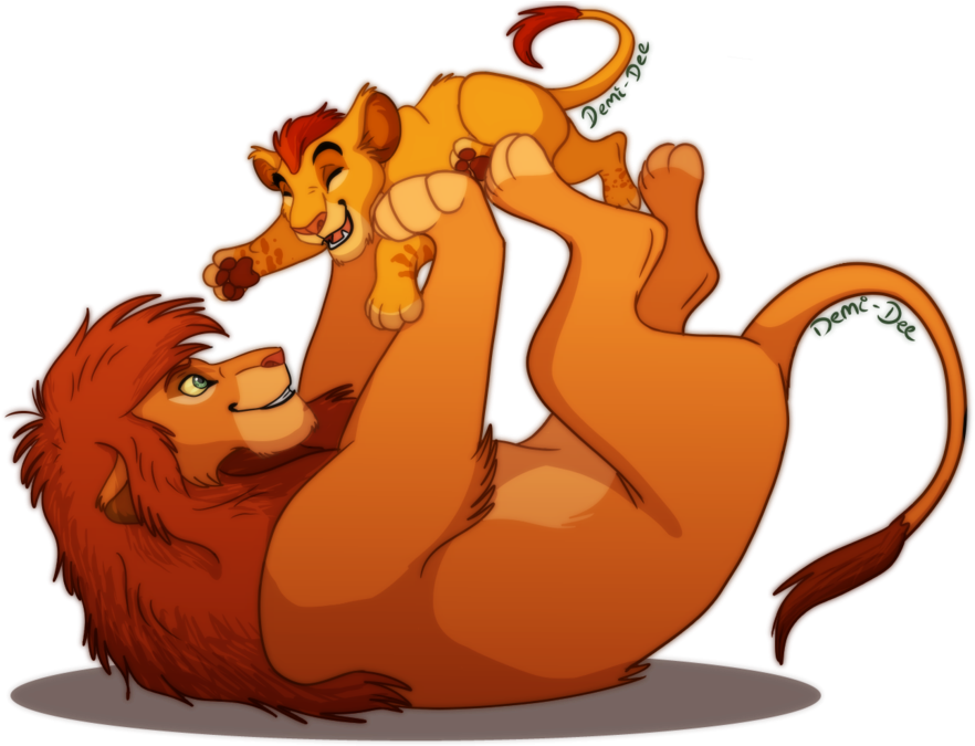 Brotherly Love By Demiidee On Deviantart Png Library - Lion King Kopa Fan Arts (1024x683), Png Download