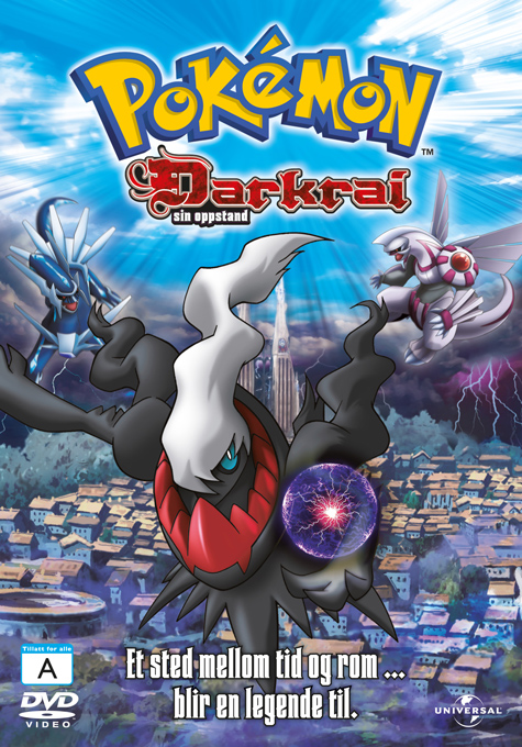 Darkrai Sin Oppstand - Pokémon The Rise Of Darkrai Dvd (475x680), Png Download