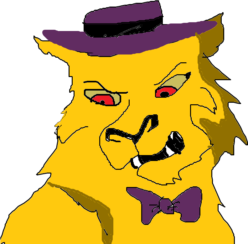 Nightmare Fredbear Will Look Like Scar From Lion King - Disney Fanon Wiki Fnaf (878x786), Png Download