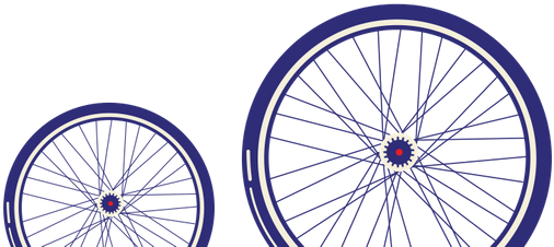 Wheelsvector - Bicycle Tire (600x263), Png Download