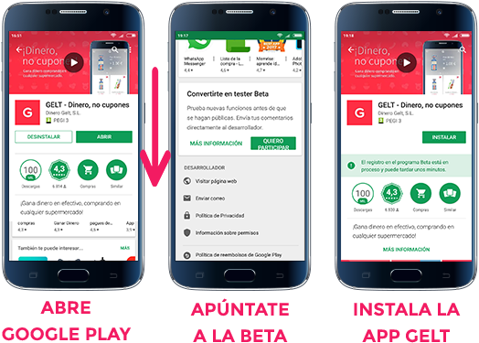 Andro#mockup Gelt Home 23042018 - Android (553x401), Png Download