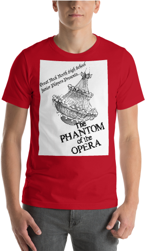Phantom Of The Opera T-shirt - Phantom Of The Opera (500x500), Png Download