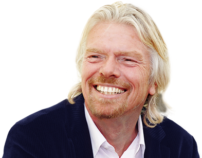 Richard Branson (393x307), Png Download