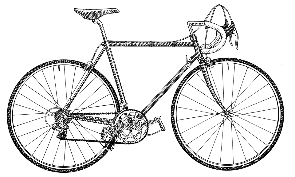 Raleigh Rush Hour 2015 Bike (960x576), Png Download