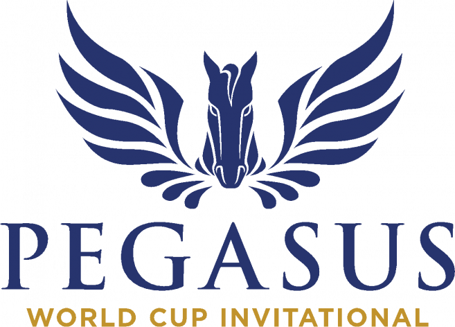Belinda Stronach At Santa Anita To Present Baffert - Pegasus World Cup Logo (657x472), Png Download