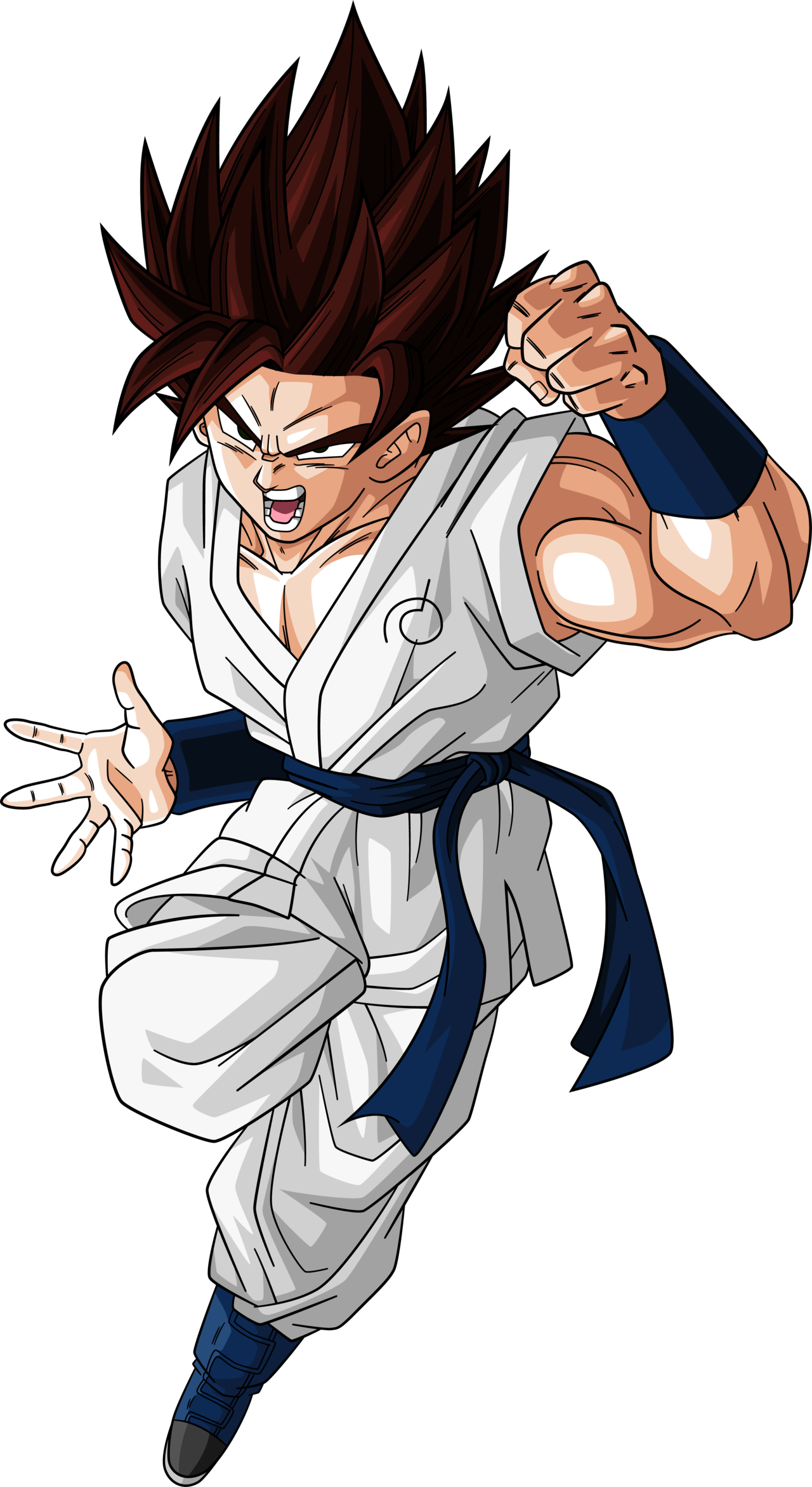 Son Goku, Goku And Vegeta, Dragon Ball Gt, Dbz Characters, - Dbz Oc (1280x2344), Png Download