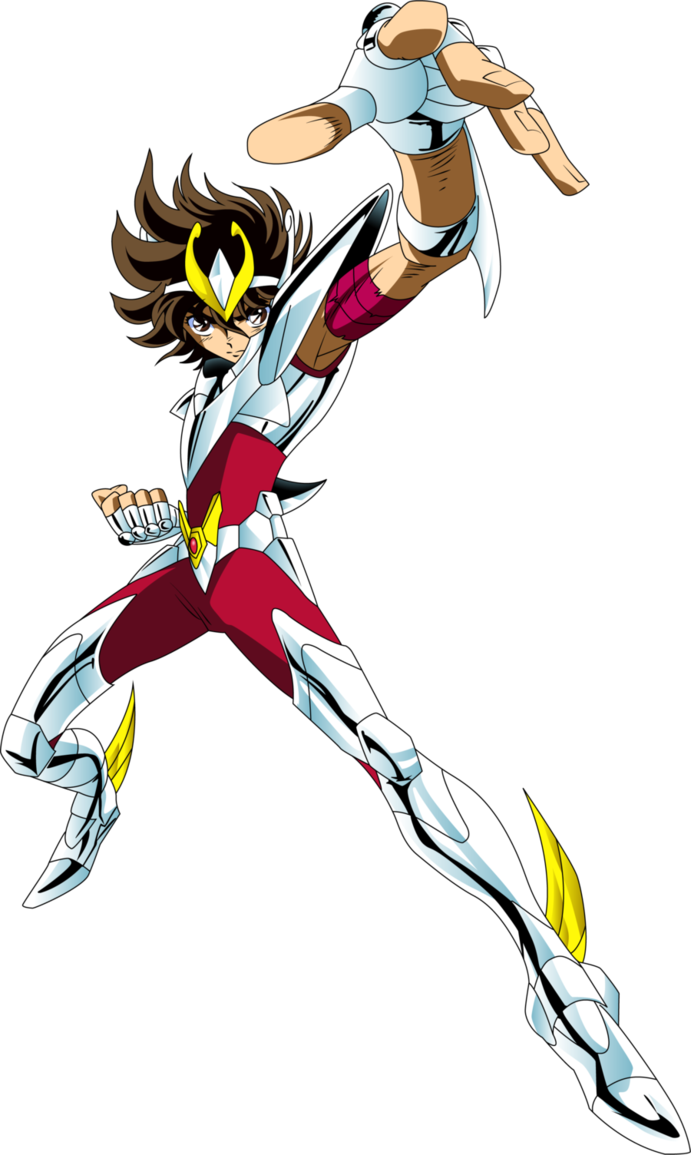 Pegasus Seiya - Png - Saint Seiya Seiya Png (691x1155), Png Download