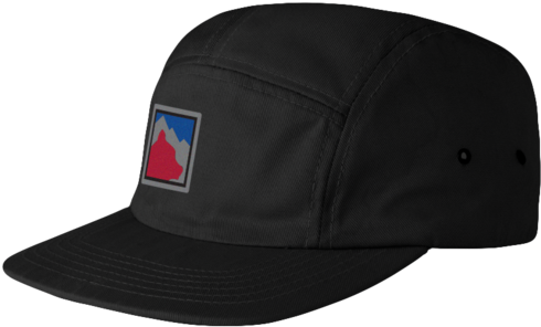Black Cap With Rose (600x600), Png Download