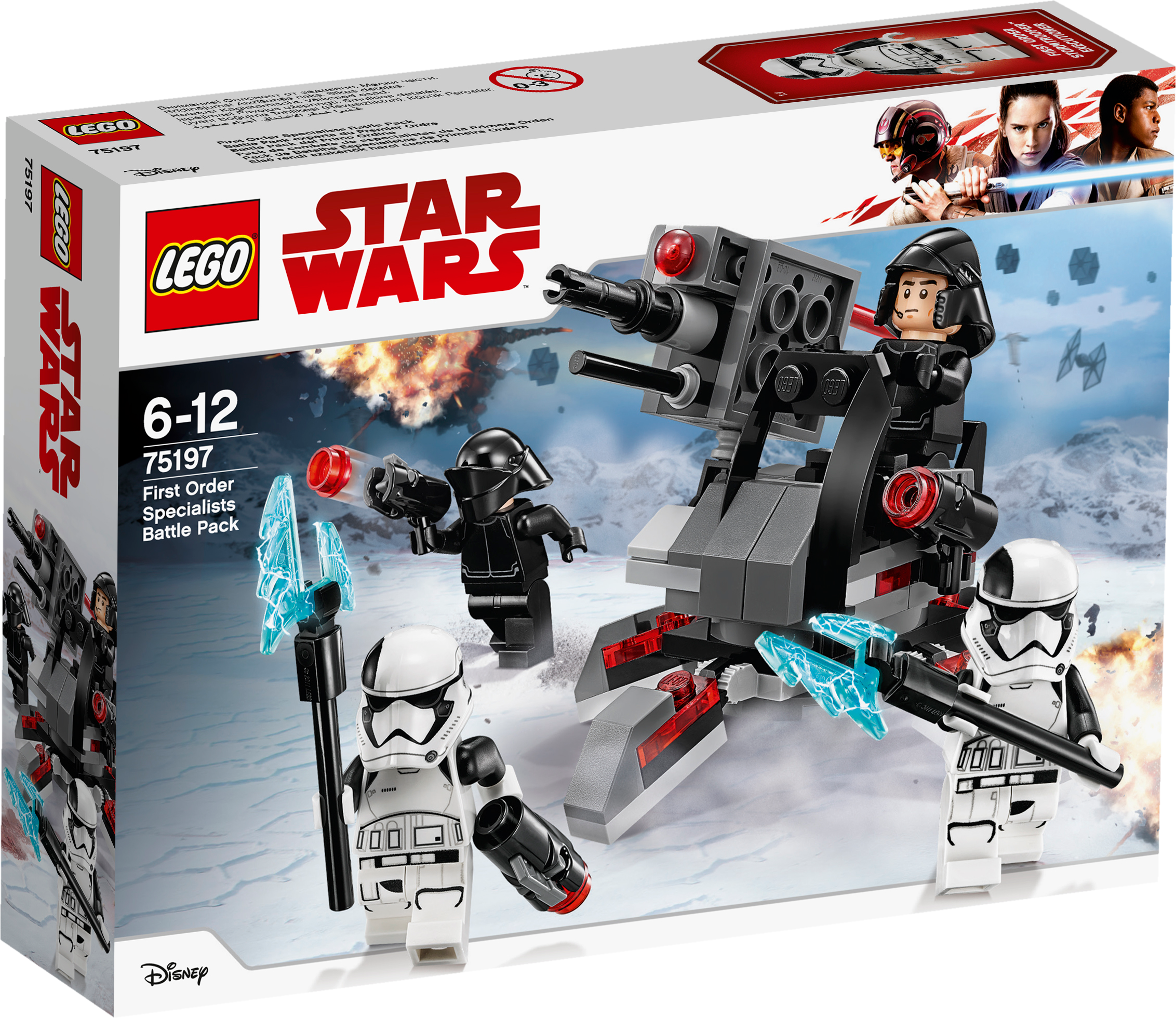 Lego Star Wars First Order Specialists Battle Pack - Lego First Order Specialist Battle Pack (1488x838), Png Download