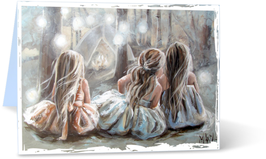 Life Around The Camp Fire Breeze - Painting (600x496), Png Download