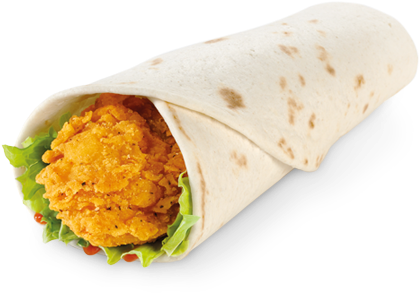 Happy Meal's - Happy Meal Chicken Wrap (444x507), Png Download