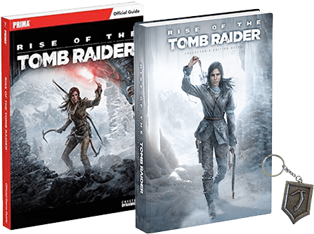 Rise Of The Tomb Raider Strategy Guides - Rise Of The Tomb Raider Collector's Edition Guide (475x353), Png Download