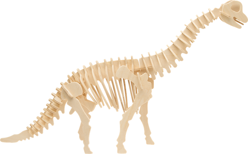 Pusle Sammen En Brachiosaurus Av Tre - Tyrannosaurus (800x495), Png Download