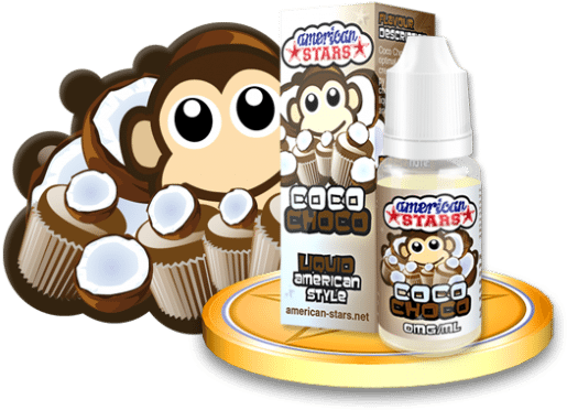 As Productpicture Coco Choco-532x400 - American Stars E Liquid (532x400), Png Download