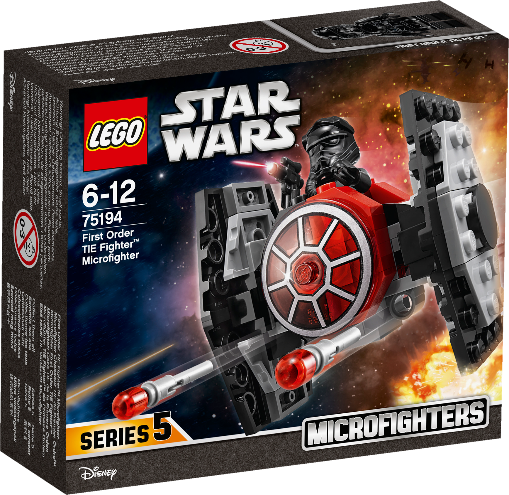 Star Wars 75194 First Order Tie ,, , Large - Lego Star Wars 75194 (1736x1686), Png Download