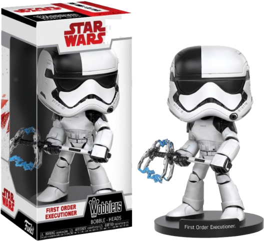 Funko Wobblers Star Wars The Last Jedi - First Order Executioner Funko (541x541), Png Download