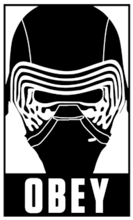Obey First Order - Kylo Ren Helmet Mickey Ears (674x518), Png Download