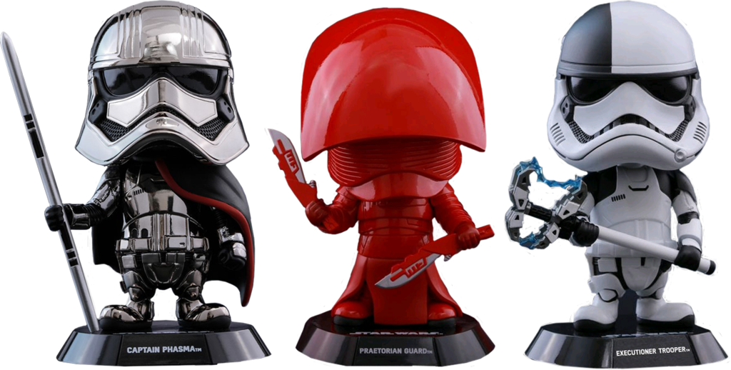 First Order Episode Viii The Last Jedi Cosbaby Set - Cosbaby Star Wars The Last Jedi (1024x518), Png Download