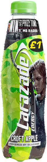 The Classic Lucozade Energy Orange And Original Flavours - Lara Croft Apple Lucozade (620x620), Png Download