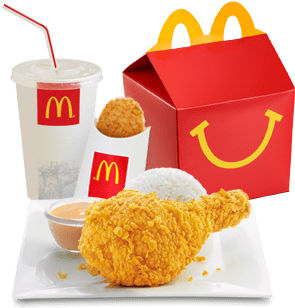 Chicken Mcdo W/ Hash Browns - Mcdonald's New Happy Meal (480x311), Png Download