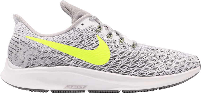 Air Zoom Pegasus 35 'volt Gunsmoke' - Shoe (850x395), Png Download