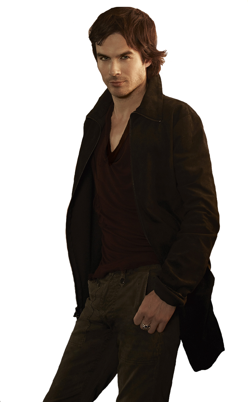 Ian In Brown Set - Diario De Um Vampiro (800x1298), Png Download