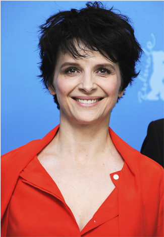 Omg I Love Your Short Hair - Juliette Binoche Short Hair Styles (400x470), Png Download