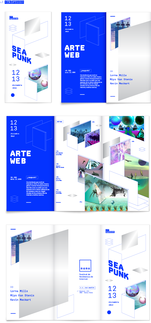 Meme Seapunk Expo//* - Graphic Design (600x1273), Png Download