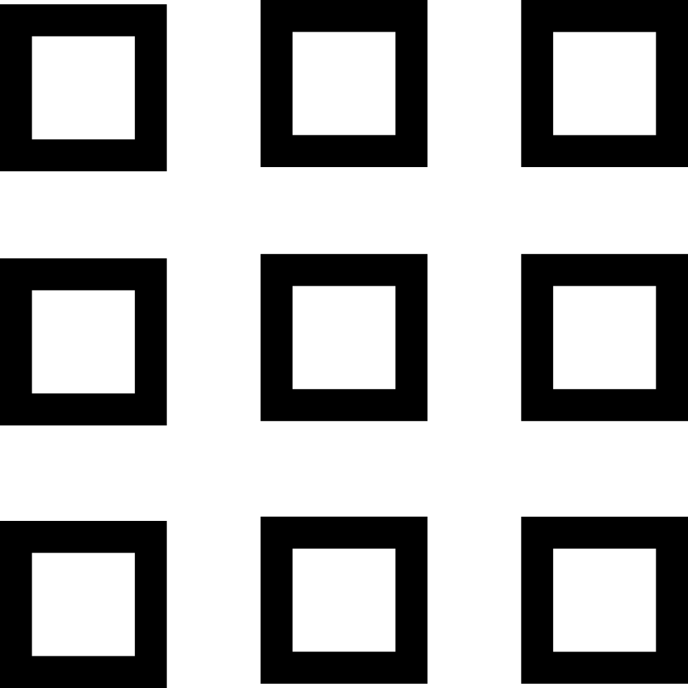 Nine Small Boxes Comments - Small Boxes Png (980x980), Png Download